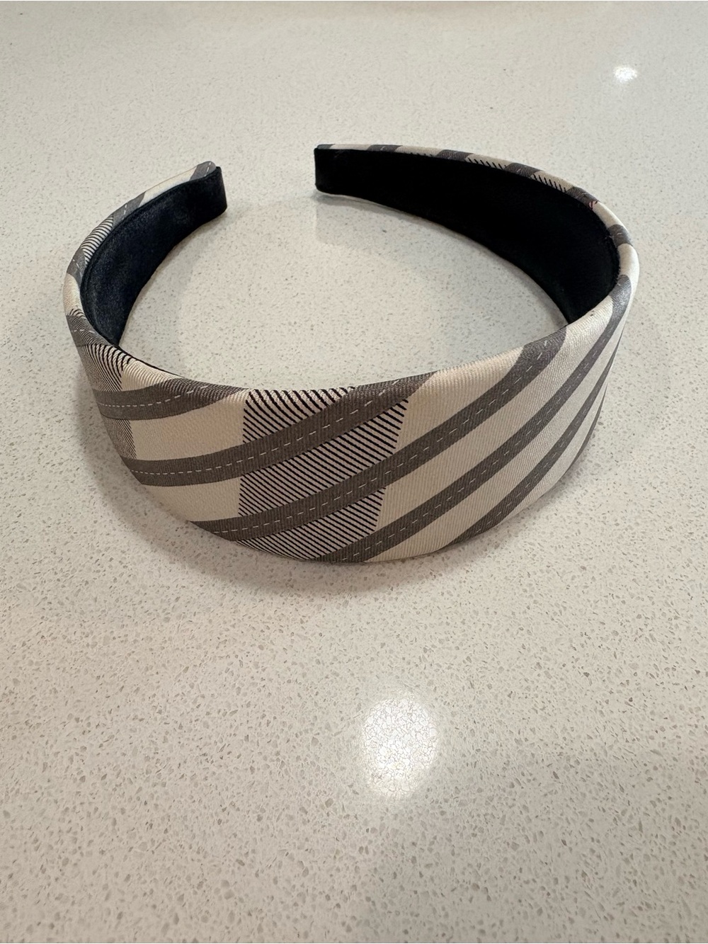 Burberry vintage padded headband - rare!